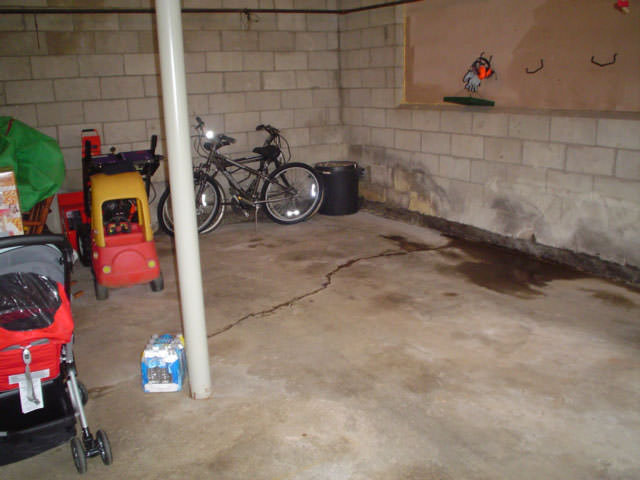 Water seepage in basement