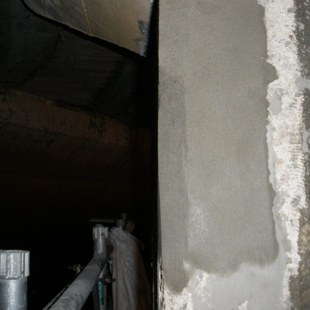 WATER ENTERING CONCRETE CRACKS AND SPALLING CONCRETE | Waterproofing ...