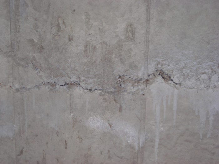 Water Ingress Solution To Leaking Cold Pour Joint In Concrete