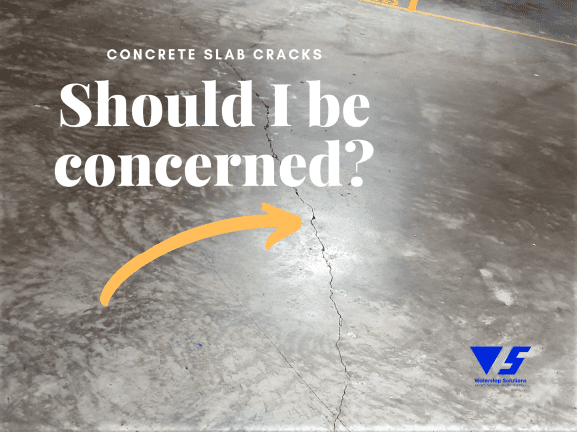 Concrete slab cracks - Should I be concerned?