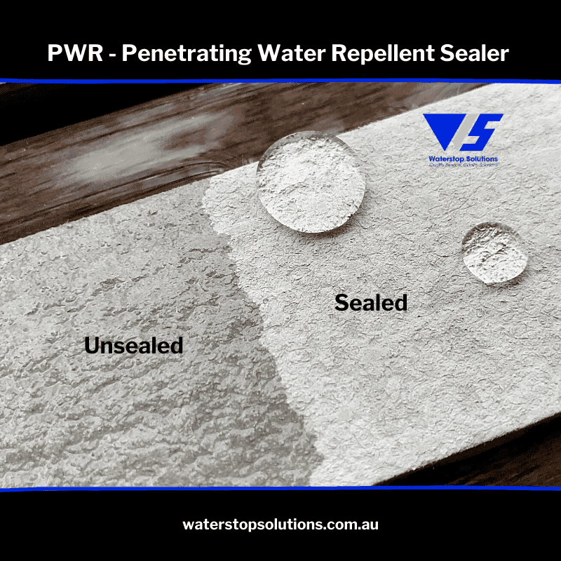 PWR penetrating water repellent treated fiber cement sheet - Waterstop Solutions