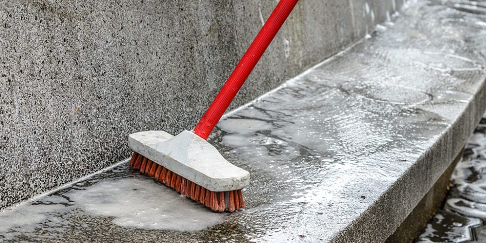 Cleaning tips for unsealed concrete - Waterstop Solutions