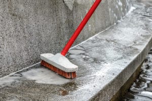 Cleaning tips for unsealed concrete - Waterstop Solutions