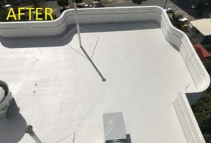 Rooftop leak sealing and waterproof membrane repair completed - Waterstop Solutions