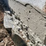 Rectification of slab edge dampness - Waterstop Solutions
