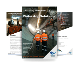 Waterstop Solutions Capability Statement