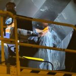 Ventia - High flow emergency leak sealing in Brisbane tunnel.