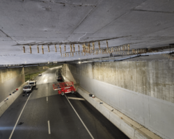 QLD Motor way bridge Low pressure epoxy crack injection